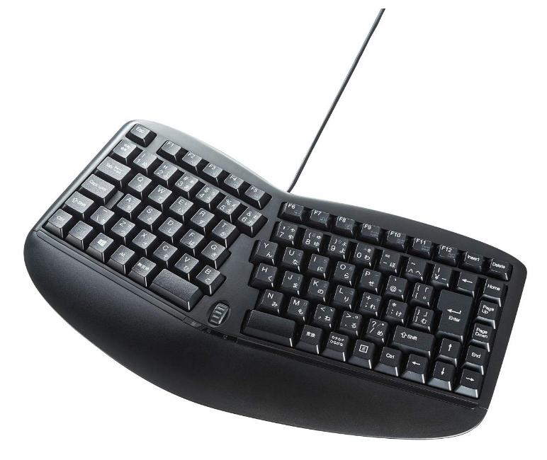 一般的なエルゴノミクスキーボード