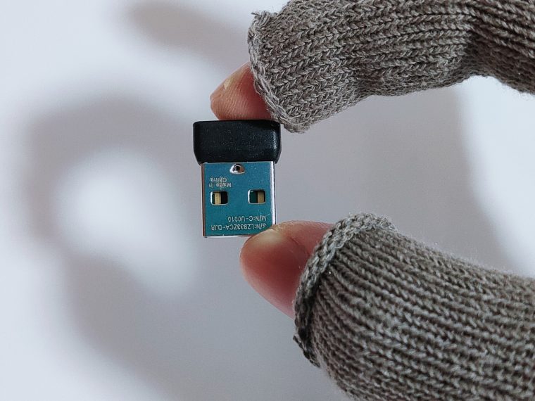 Logicool M331のUSBレシーバー