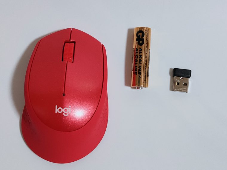 Logicool M331の付属品